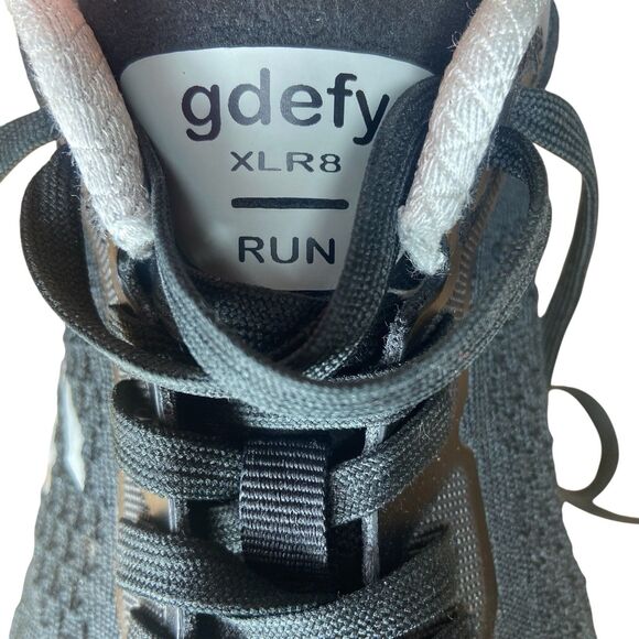 Gravity Defyer Men’s Size 11.5 GDefy XLR8 Run Black Running Shoes TB9034MLS - Picture 8 of 9